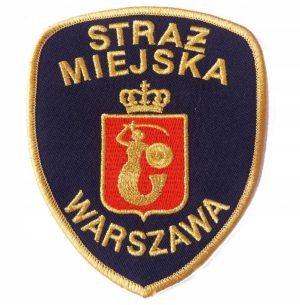 Naszywka Straż Miejska Warszawa
