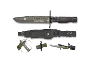 Nóż Czarny K25 Bagnet 32067