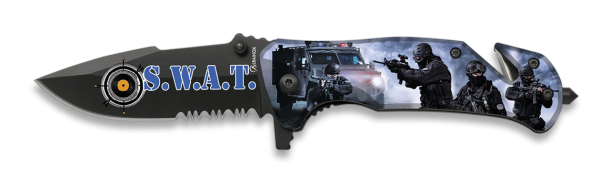 Nóż scyzoryk 3D Albainox SWAT 18136-A