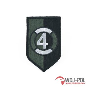 Naszywka - 4 Głogowski Batalion Inżynieryjny - polowa