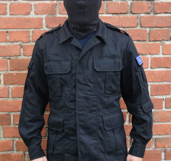 Bluza polowa czarna Policji używana wzrost 163