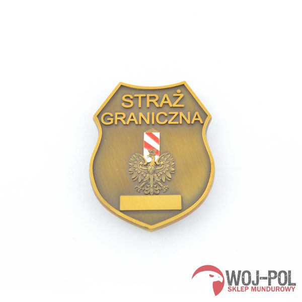 Blacha Odznaka SG Straży Granicznej bez graweru