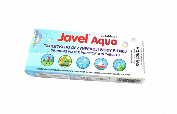 Tabletki Javel Aqua do uzdatniania wody 20 szt.