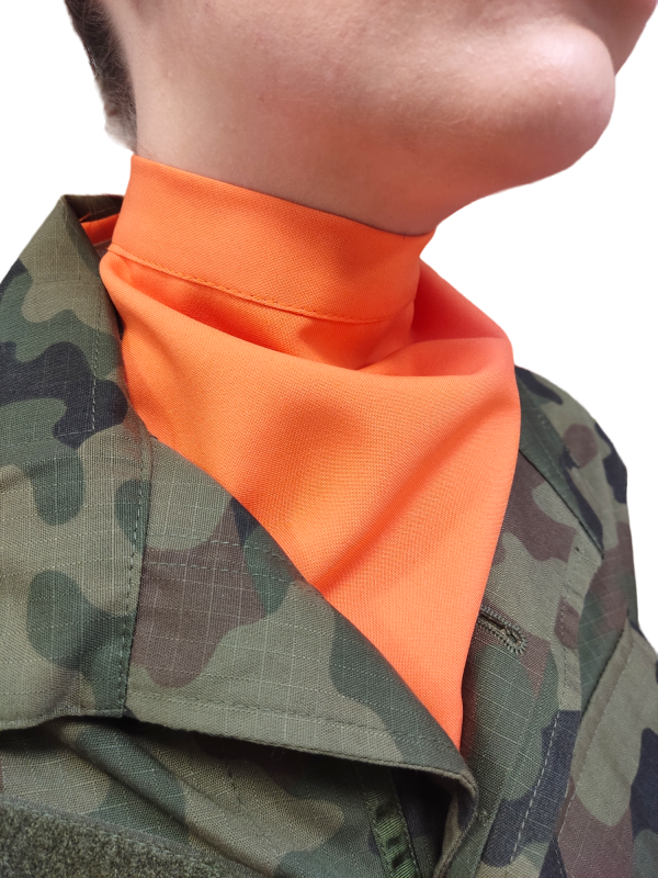 Apaszka mundurowa pomarańczowa wojskowa