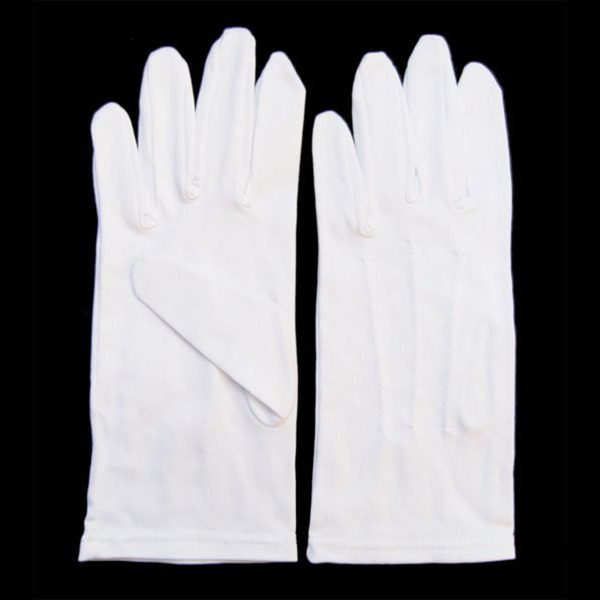 Rękawiczki białe wzór 543/MON