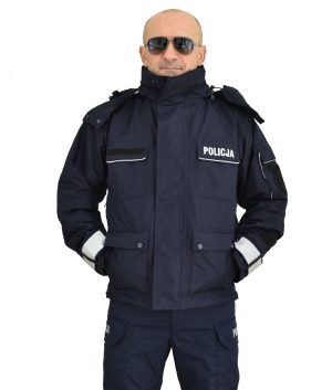 Kurtka zimowa Policji z podpinką