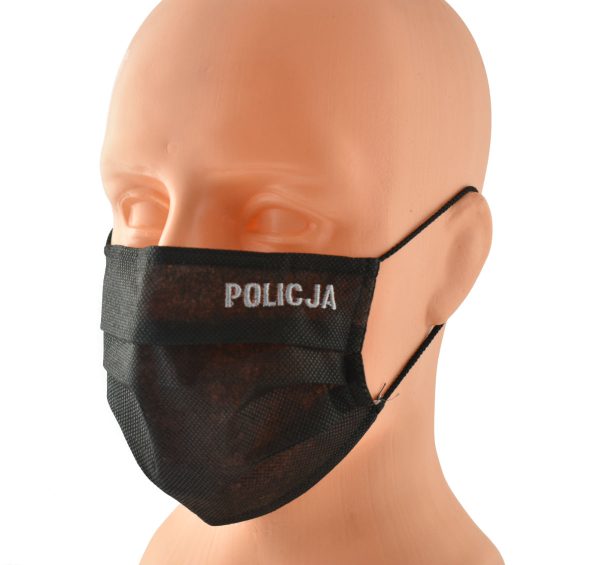 Maska maseczka ochronna HAFT POLICJA 1 sztuka