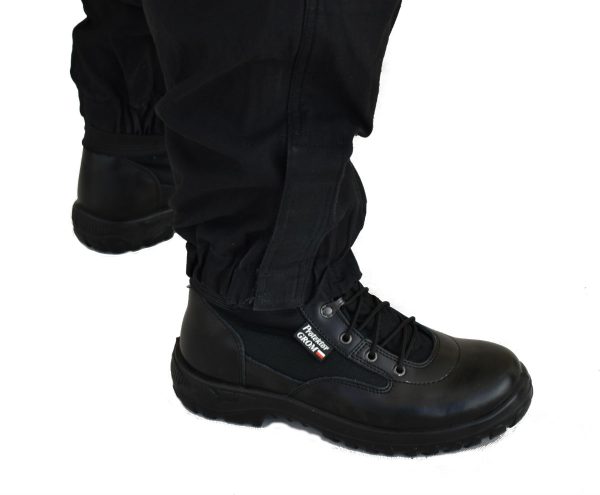 Spodnie bojówki czarne Policji UŻYWANE wzrost 176 cm