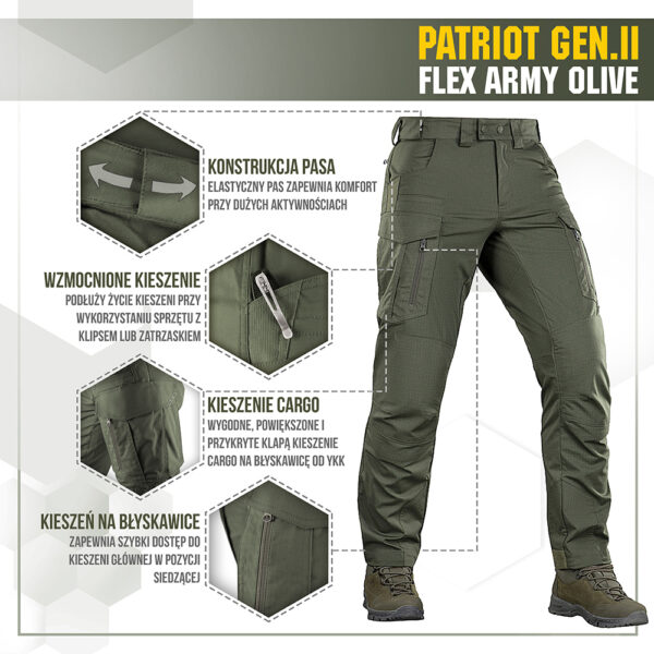 M-Tac Spodnie taktyczne Patriot Gen II Flex